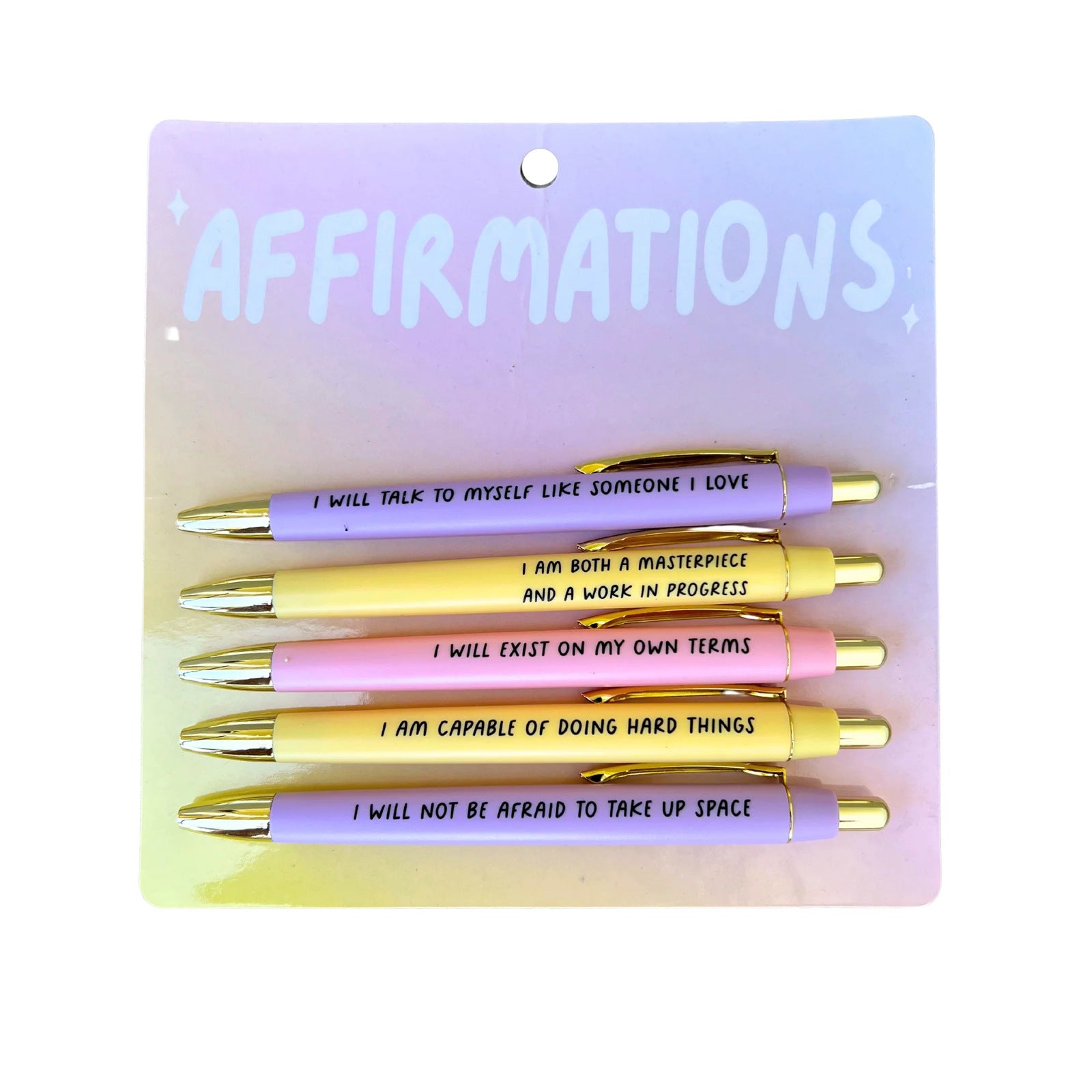 Wholesale Nurse Theme Incentive Text FUCK Plastic Pen 5 Pieces/set